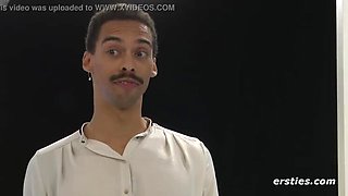 German Amateur Blowjob and Pussy Licking in Hot Dating Game Parody