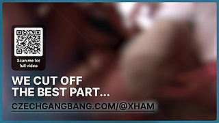 100 guys enjoy a mother and her daughter (Czech Gang Bang)