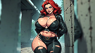 Hot Big Tit Characters Outside