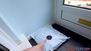 Busty whore gets deceived into sucking