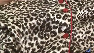 Thick Blonde Cougar Wakes Up and Masturbates with Vibrator
