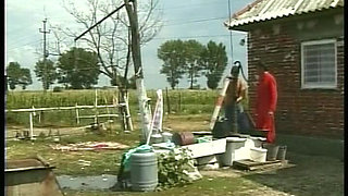 Redhead Teen From Germany Fucked at the Farm