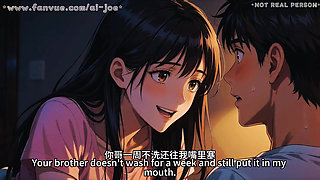 It turned out to be such a beautiful woman. She did this secretly to me... Generated by artificial intelligence.