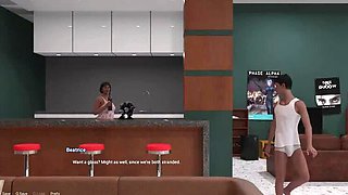 John Denvers Fucks Somebody's Mother - Full Game with Big Tits, Step Sister & Hot Wife