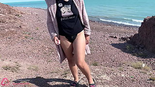 Public pissing compilation in nature! Car trip! POV!