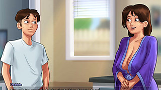 I fulfilled my fantasy of doing it with my stepmom, now we make love every day - Summertime Saga