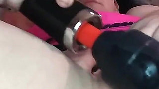 POV Bald Pussy Masturbation & Anal Play