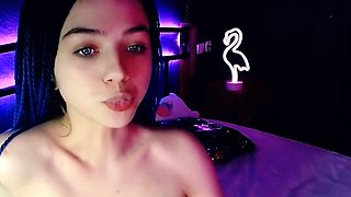 Close up teen pussy gaping action