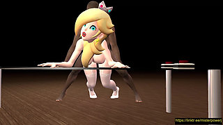 Rosalina Cheats Mario With Stranger In Doggy Position