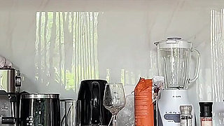 Hot Stepmommy in Bikini Woke Me up with a Special Breakfast POV