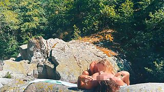LeoLulu Gives Outdoor Blowjob Then Takes Hardcore Pounding