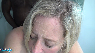 First Big Black Cock - Real Cuckold