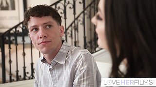 Rion King and Bella Blu's nose piercing movie by Love Her Films