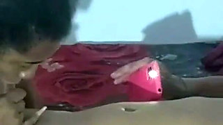 My Mother-in-law Masturbating Me in Bed Because Her Stepdaughter Didn't Come
