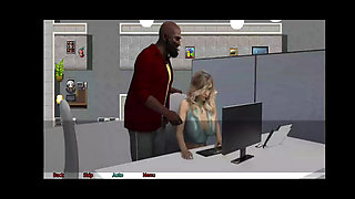 The office wife #12 - Dixon playes with Stacy's pussy while she was trying out a gym outfit