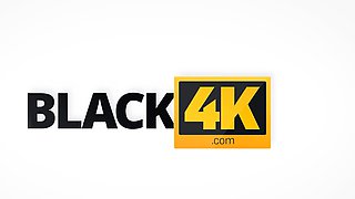 BLACK4K. Card game ends for black guy and blonde