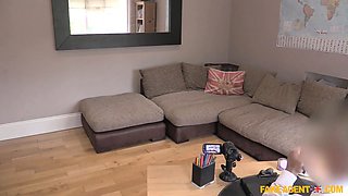 Uk prostitute take a giant facial cumshot - fake agent uk