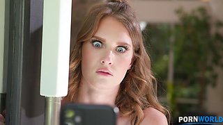 Bratty Teenage Whore Ashley Lane Takes Detectives BBC to Avoid Punishment GP2001