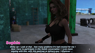 The Car Has Been Broken and Driver - Sophia have to find solutions ...