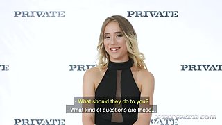 Ria's Anal Craving: A Private Casting
