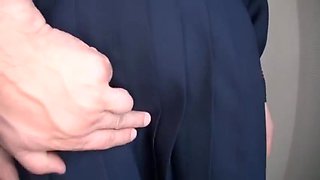 Mature Man And A Beautiful Girl In Uniform - Kana Narumiya