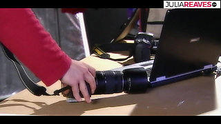 Hot girl bounces pussy on a monster cock to a mouth cumshot