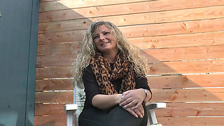 Busty German Slut Rosella Extrem Fucks Herself With Big Orange Dildo