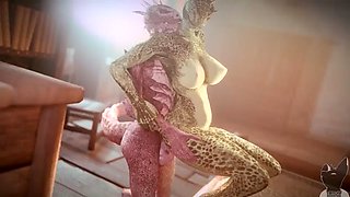 Skyrim  argonian female compilation 3