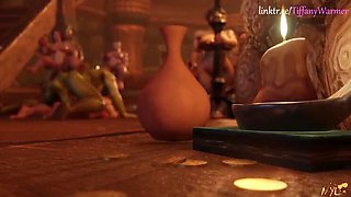 Hot Ukrainian Petite TiffanyWarmer Fucked Hard by Orc & Dwarf - Creampie Hentai 3D Animation