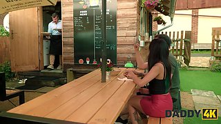 Daddy4k. bf's grandpa conformed her aggressive fuck