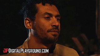 Digitalplayground - nicole kitt, August Skye and alex light up the woods with a flamy night of mighty pleasure