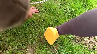 Outdoor Humiliation for My Sissy Puppy