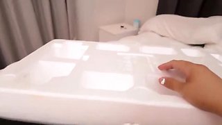 Stepmom Caught Using Step Son's Sex Toy! Double Penetration Anal Creampie with Big Booty PAWG
