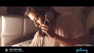 Girlsway satrapic boss Alexis Fawx lusts hard April O'neil