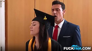 Stepdad Ryan Driller Fucks Petite Teen Taylor Vixen Hardcore in Front of Wife Selena Love - Taboo Reality POV
