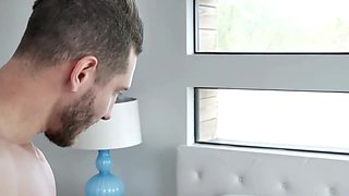 my stepmom fucks my white boyfriend-professor