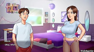 Car Toon - Hot Teen 18+ Bitch Gets Her Tits Squeezed By Her Stepbrother
