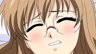 Hot blonde anime teen getting rammed