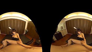 VR Sex with Bunny Babe: Blowjob, Cowgirl  Virtual Reality Porn