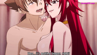 Rias and Issei ( High School DxD ) Cartoon Porn Parody