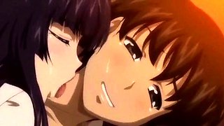 Horny romance anime clip with uncensored big tits scenes