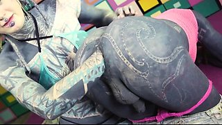 ZFilmz Anuskatzz And Lily Lu Fists And Gapes FETiSH