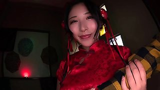 Natural Boobs Babe POV Blowjob