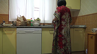 Submissive Pakistani Maid Anal Creampie