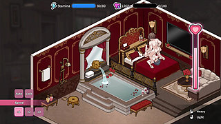 Hentai Game - Busty Police Woman Sex - Immoral Bathhouse