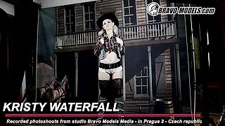 Spicy bird's stockings porn