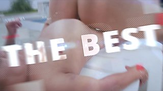 Bodybuilder Sitter Predominates Her Pervy Dwarf Stepbrother