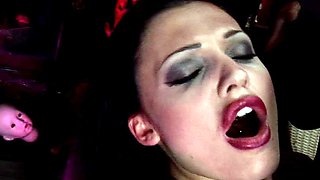 Anal toying ends with hardcore double penetration