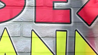 Sex Nanny MILF Threesome with Pierced Pussy Ride