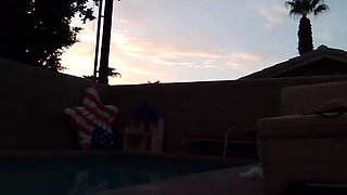 Amateur long hair redhead babe riding sybian toy stunning